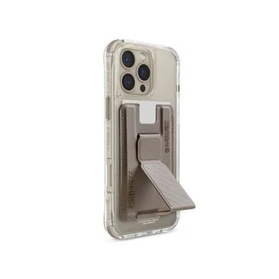 Cover Iphone 16 Pro Magsafe Case + Card Holder Skin Arma Gold